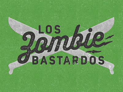 Los Zombie Bastardos distress script zombies