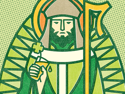 St Patrick Illustration