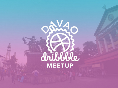 Dribbble Davao Logo dribbble logo meetup