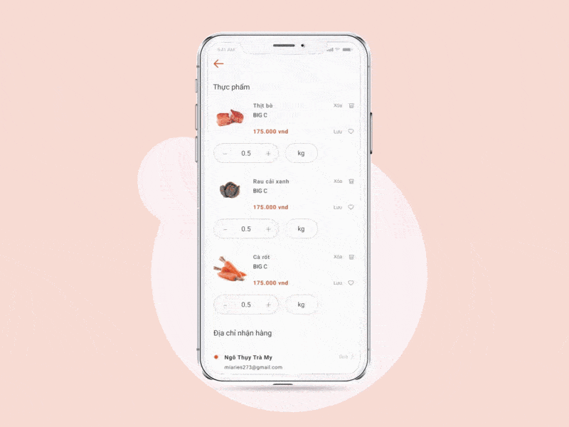 Mắm & Muối App @design app ui ux