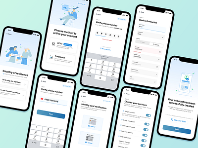 eKYC design ekyc fintech ui ux