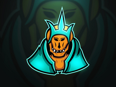 GREEN REAPER MASCOT LOGO