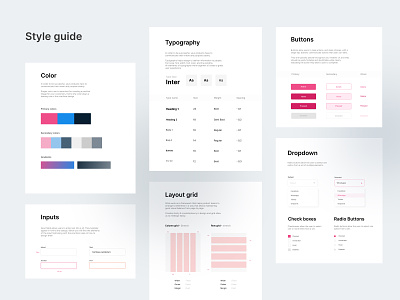 Style guide dsm inspiration library pattern library styleguide system