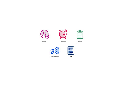 HomePage Icons 2020 trend halftones icon design icon set iconography ui ux visual design