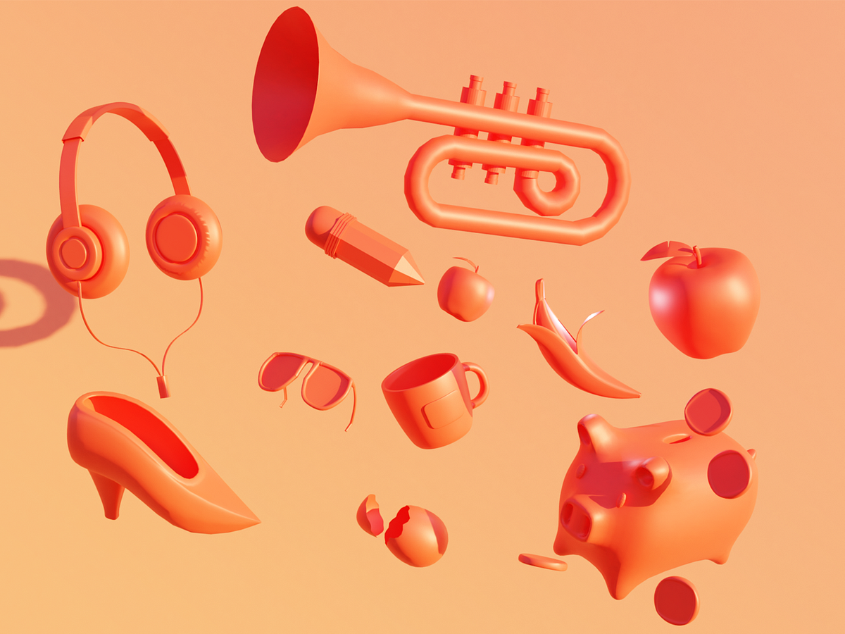 modelling-objects-in-blender-by-nisha-on-dribbble