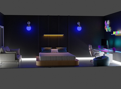Gaming/Bedroom Design
