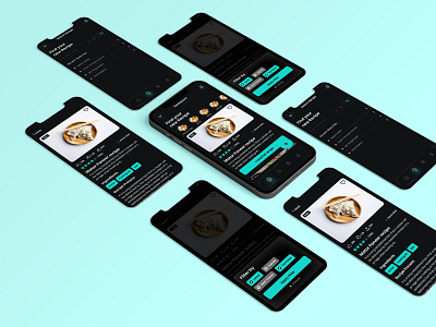 Recipe Mobile App UX Design app branding design graphic design illustration typography ui ux vector