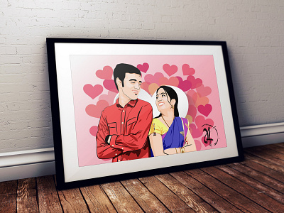 Vector Couple Art