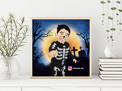 Halloween Vector Art art design halloween sketch uxui vector