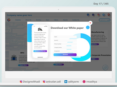 White Paper Pop-Up adobe adobexd art artwork design dribbble illustrator invite landscape motion scribbble sketch sunrise ui uiux uplabs ux uxui