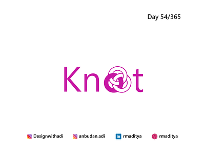 Knot - Logo android art artwork clay connect design electric free freebie ios light logo mockup ui uiux ux uxui web webdesign wifi