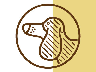 Basset Hound logo travis ladue