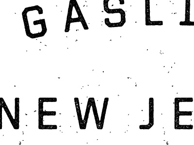 Gaslight gaslight anthem t shirt travis ladue typography