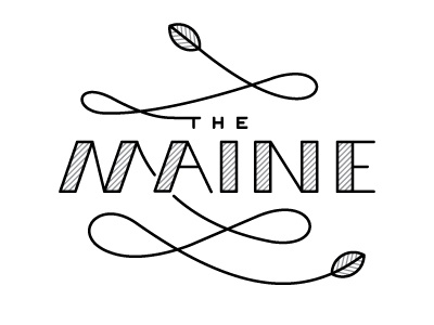 The Maine II band logo music sports the maine travis ladue
