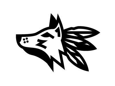 Wolf dribbble