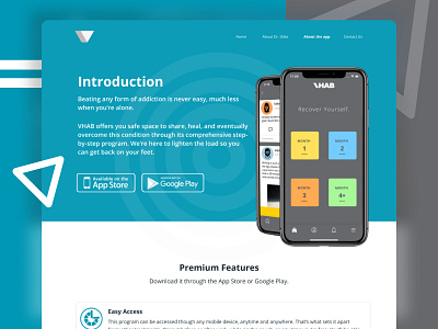 VHUB Mobile Mockup app design ui web