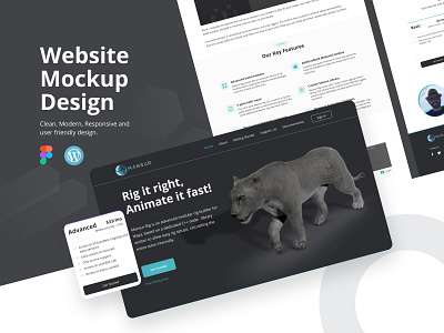 Mansur Mockup 1 design ui web