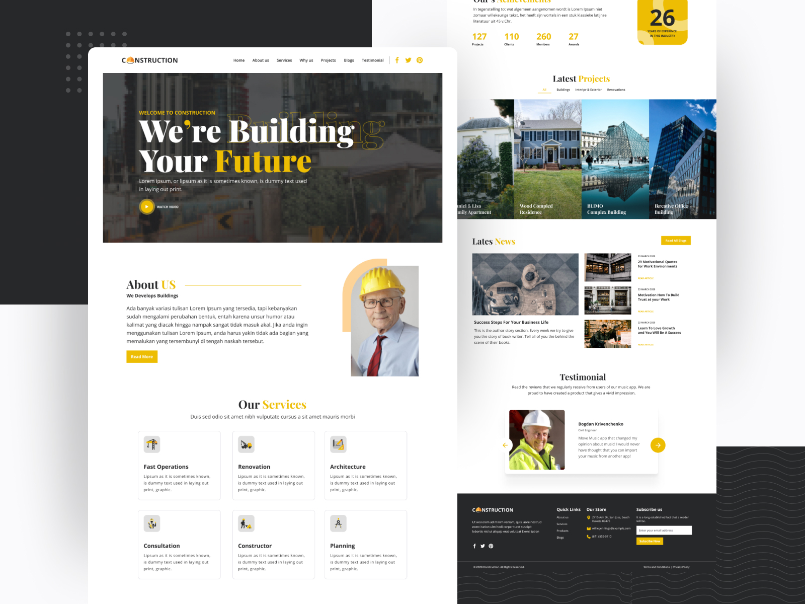 Constructions_Mockup By Sachin Daksh On Dribbble