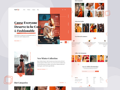 Fashion Landing Page 😊