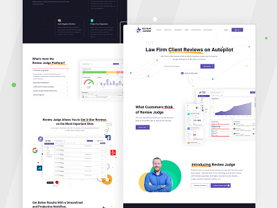 Product "Customer Review" Landing Page😊 design ui ux web