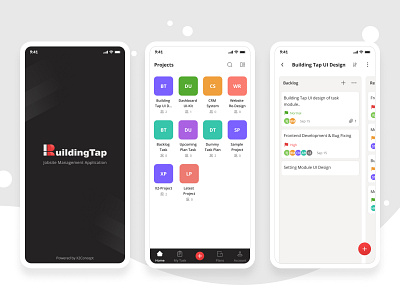 Task and Project Management App UI