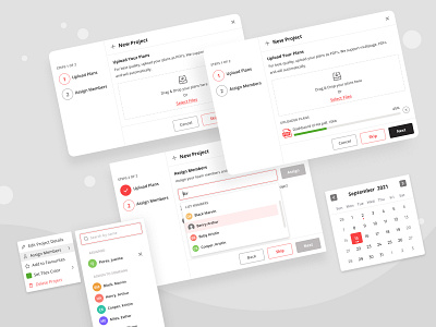 Project & Task Component