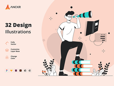 Vector Illustration Design Style pack design illustration vector