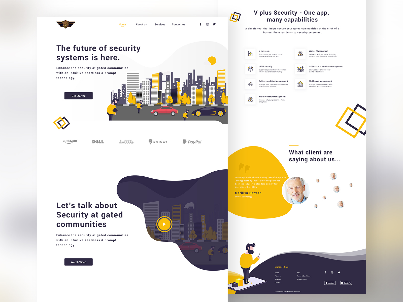 Web Landing Page By Sachin Daksh On Dribbble