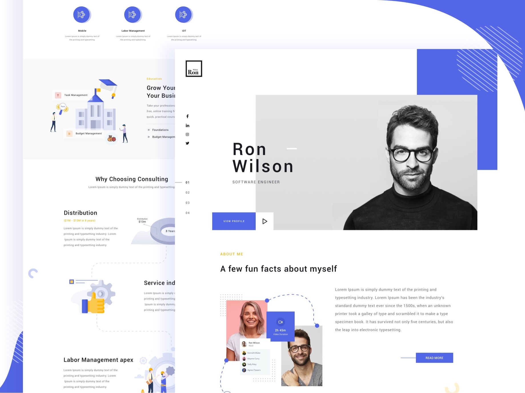 Mockup Landing Page Copy 3 By Sachin Daksh On Dribbble