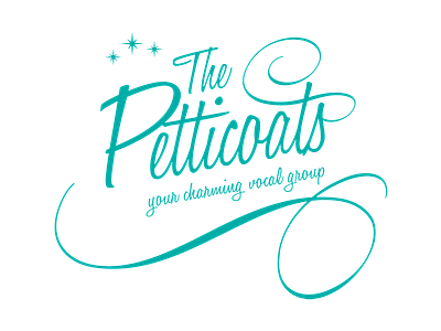 petticoats 2 logo music signet typo typography