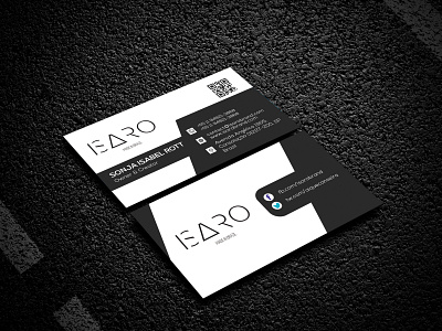 Business Card business card business card design colorful design gradient homepage illustration isometric logo logo design page vector