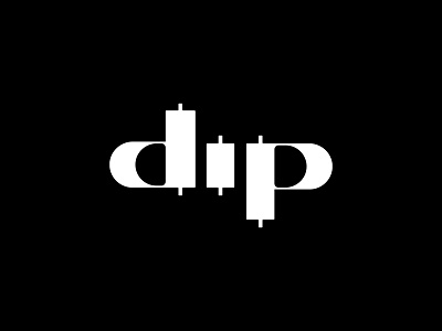Buy the dip. brand branding cajva crypto cryptocurrency digital assets emblem future identity invest logo mark toke