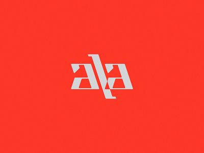ala ala branding cajva identity logo mark monogram orange type typo typography wordmark wordplay