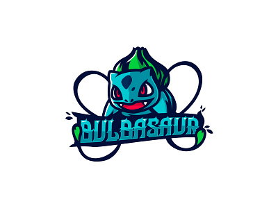 Bulbasaur bulbasaur emblem logo sport team