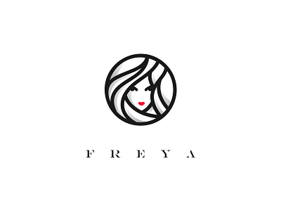 Freya beauty cajva cosmetics face freya logo luxury mark spa
