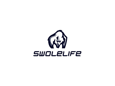 Swole Life Logo bear branding cajva clothing grizzly gy life logo sport sportwear swole