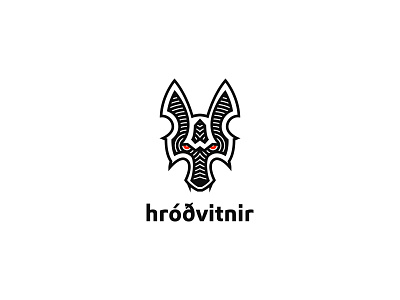 Fenrir Mythical Logo beast creature fenrir hell hrodvitnir legend logo mythical mythology wolf