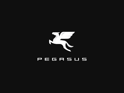 Pegasus Mythical Logos branding horse identity legendary logo mythical pegasus wings