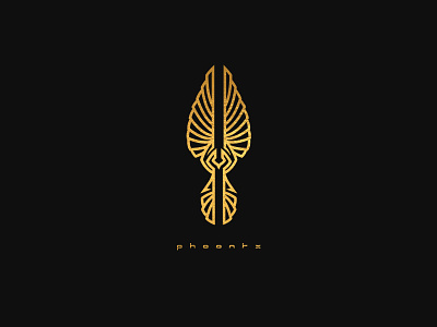Phoenix Mythical Logos ash branding identity cajva fenix life logo mark mythical phoenix reborn sun