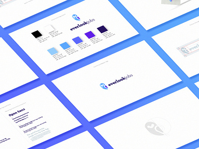 Everlook Jobs Logo Design brand branding cajva everlook freelancer hireme identity jobs logo owl purple