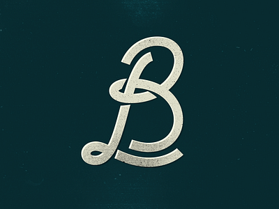 LB monogram doodle fun lb lettering logo monogram