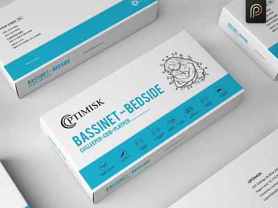 Bassinet Bedside Packaging Design bedside concept design label label design package packaging packaging design packagingpro product