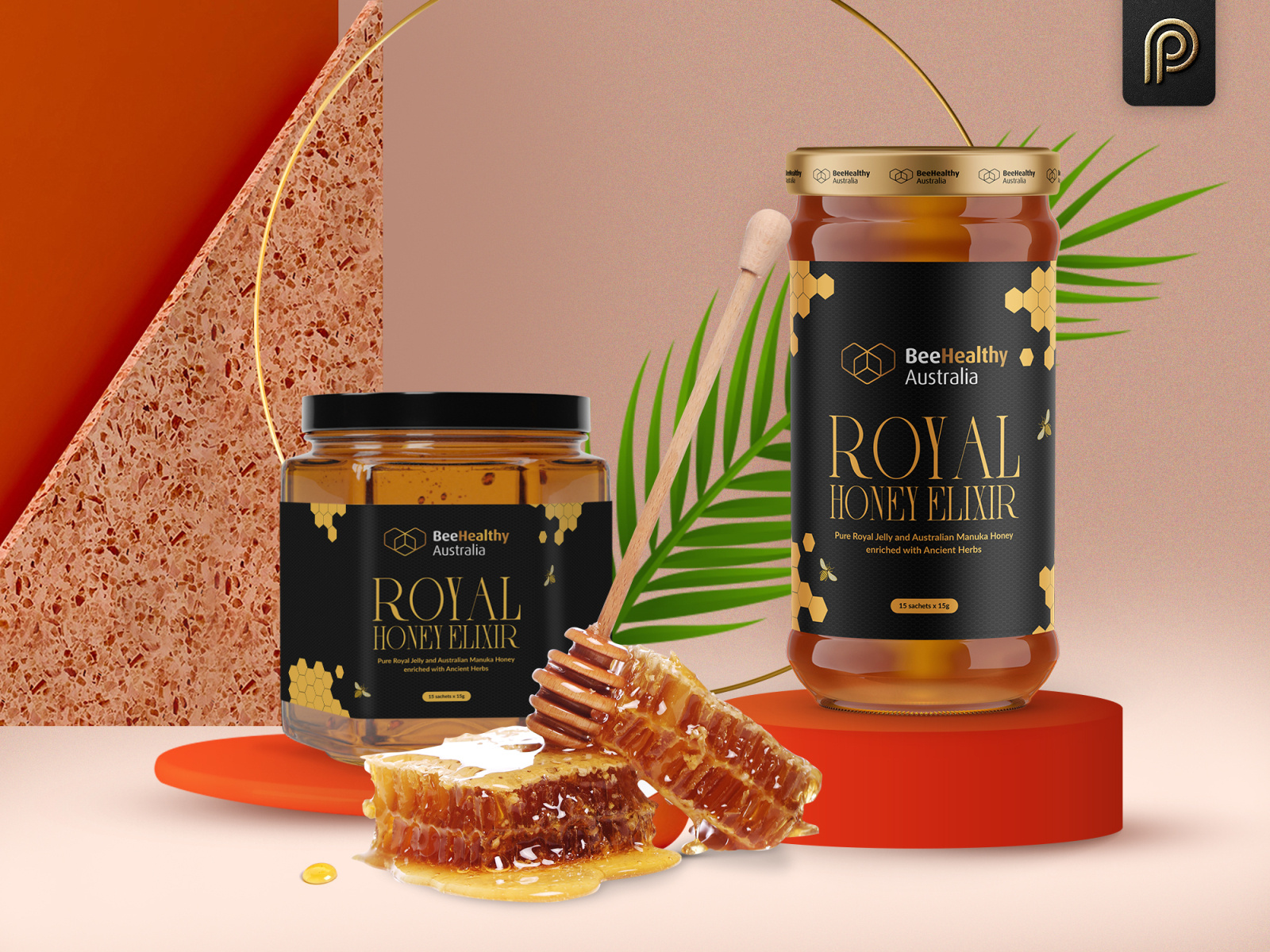 Royal Honey Elixir Packaging Design by PackagingPro Design on Dribbble