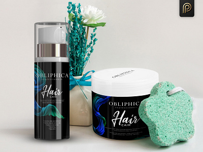 Obliphica Professional Hair Cair Packaging Design