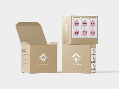 Zeena Packaging Design brand design label label design logo package packaging packaging design packagingpro product
