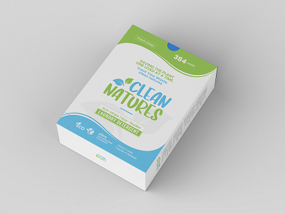 Clean Natures Product Packaging Design brand design detergent label label design package packaging packaging design packagingpro product