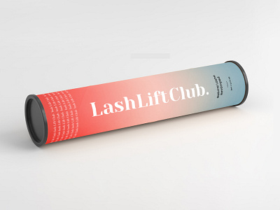 Lash Lift Club Packaging Design