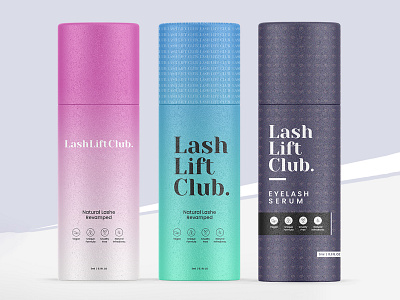 Lash Lift Club Packaging Design