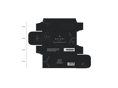 Xalani Packaging Design | Social Media Design awesome best brand classy design facebook illustration instagram label latest logo minimal modren new package packaging packagingpro post product trending