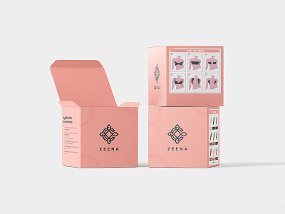 Zeena Product Packaging Design | Social Media Design awesome best brand branding design illustration label label design latest logo minimal modren new package packaging packaging design packagingpro product social media trending